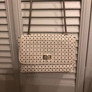 Gold and Ivory Charming Charlie’s Crossbody
